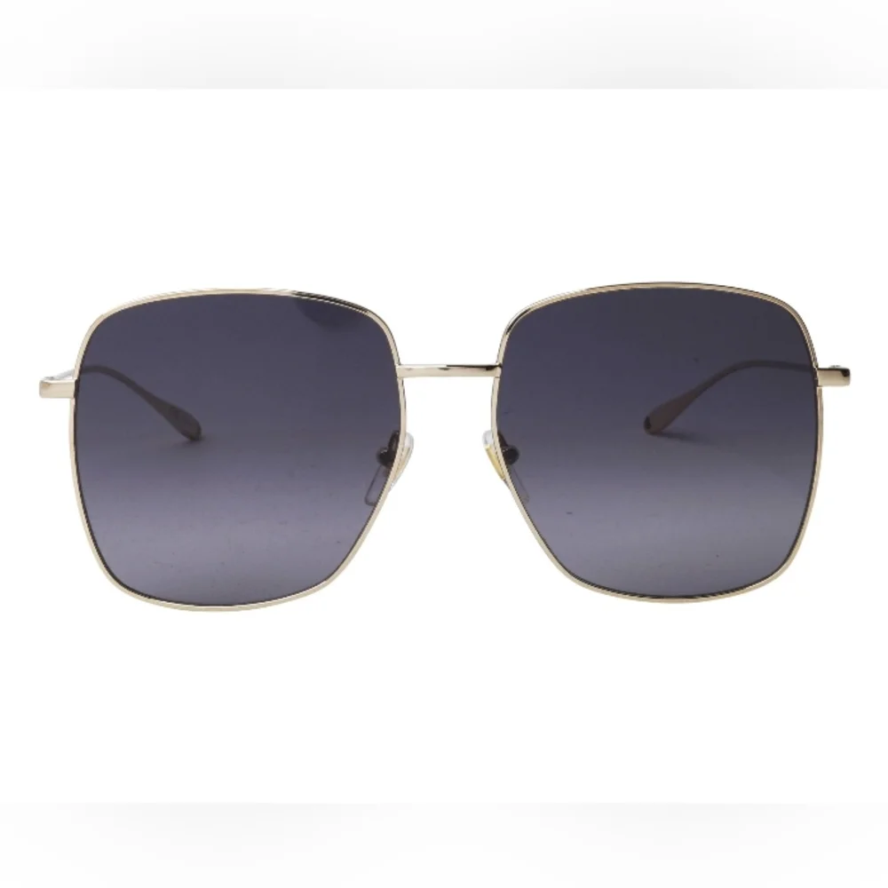 NEW GUCCI GOLD FRAME WOMEN'S SUNGLASSES GG1031S 001 GREY WOMEN'S GUCCI EYEWEAR - Picture 3 of 8